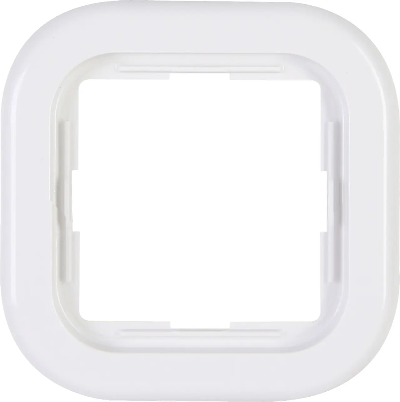 Kopp Abdeckrahmen 1-fach Donau arktisweiß 303602002