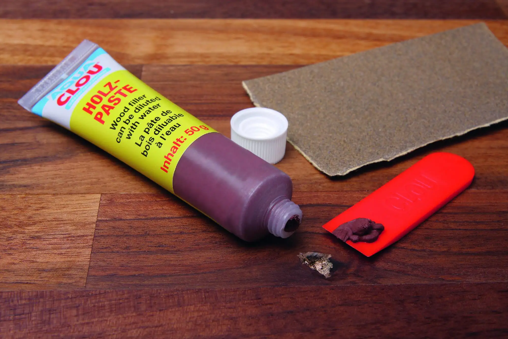 Clou Holzpaste 150 g schwarz Clou Holzpaste 150 g schwarz