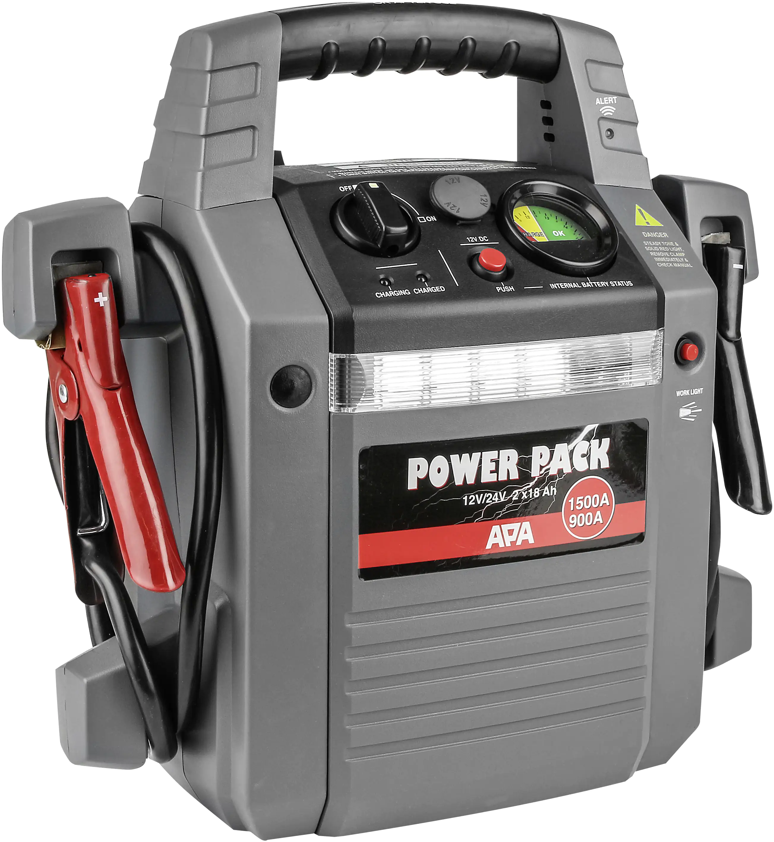 APA Powerpack 900 1500A 12/24V 2x18Ah