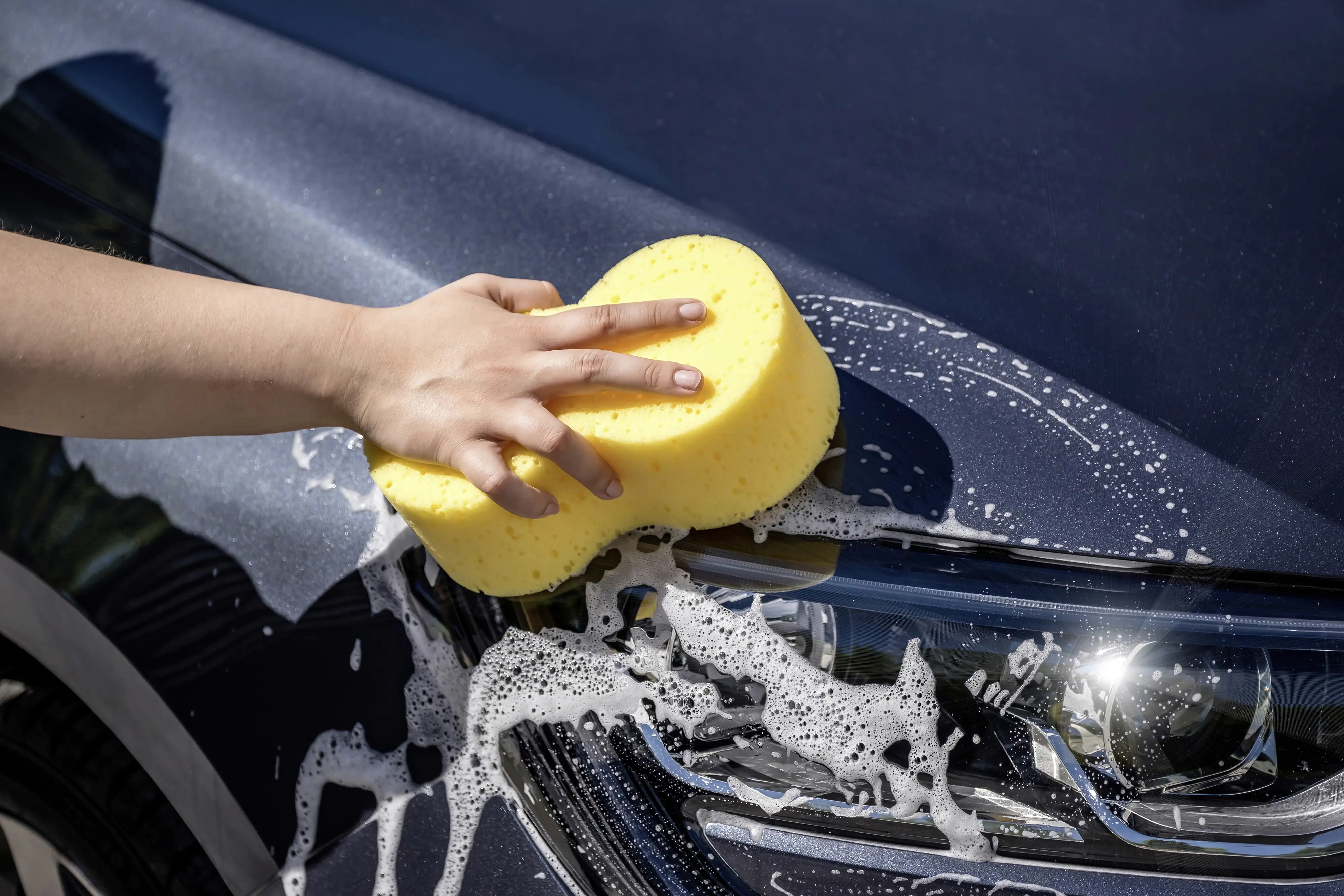 APA Autopflegeschwamm Mega ca. 22 x 12 x 8 cm