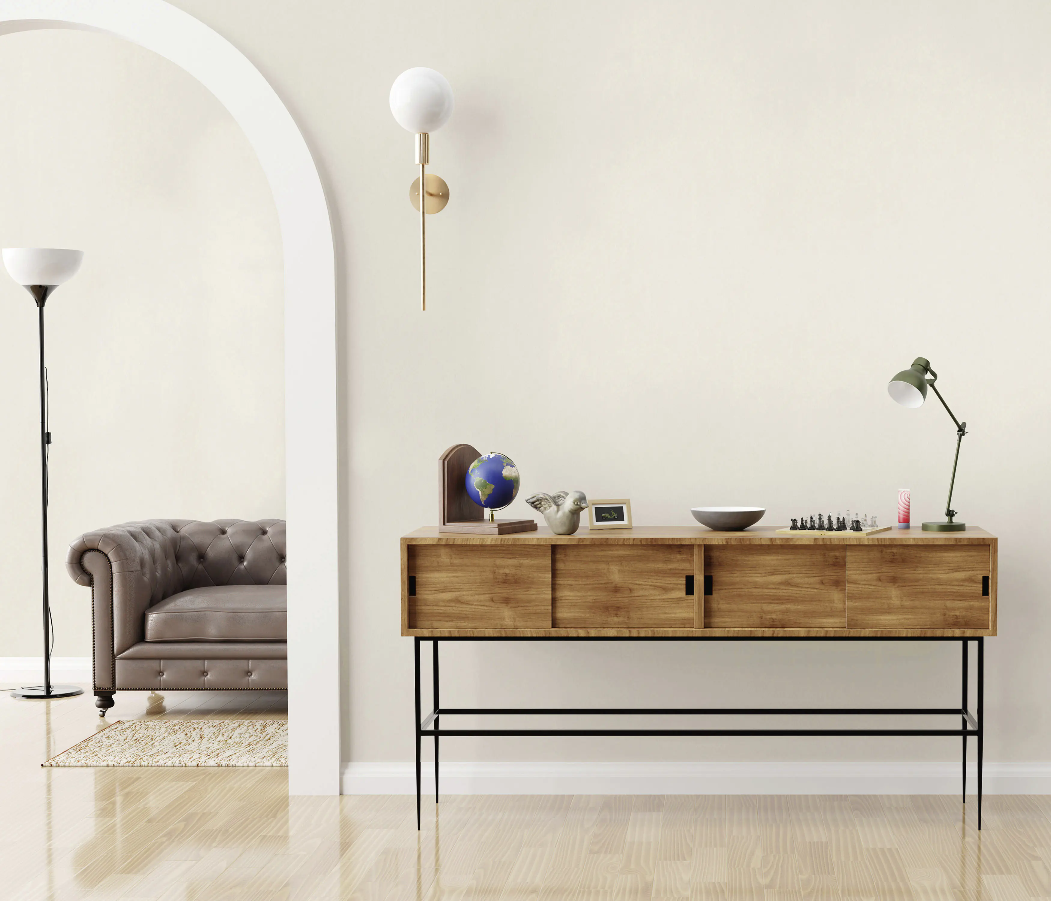 Erismann Vliestapete Uni Versailles creme 10,05 x 0,53 m