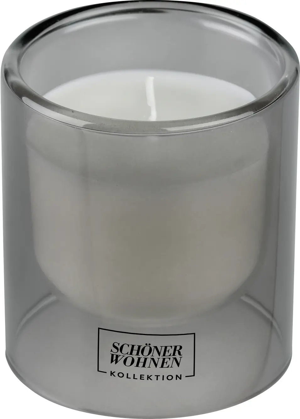 Schöner Wohnen Duftkerze im Glas S Zeder Jasmin Ø 7,5 x 8 ,5 cm