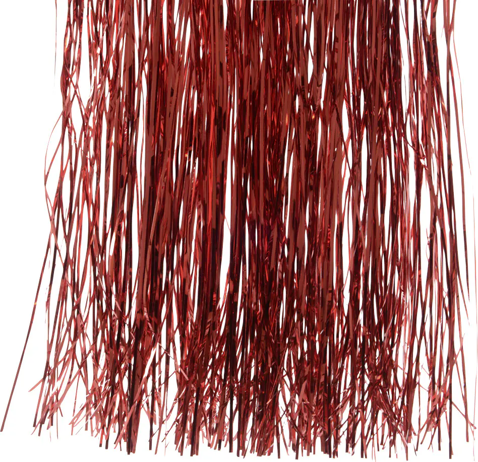 Kaemingk Vinyllametta glanz weihnachtsrot 50 x 40 cm Kaemingk Vinyllametta glanz weihnachtsrot 50 x 40 cm