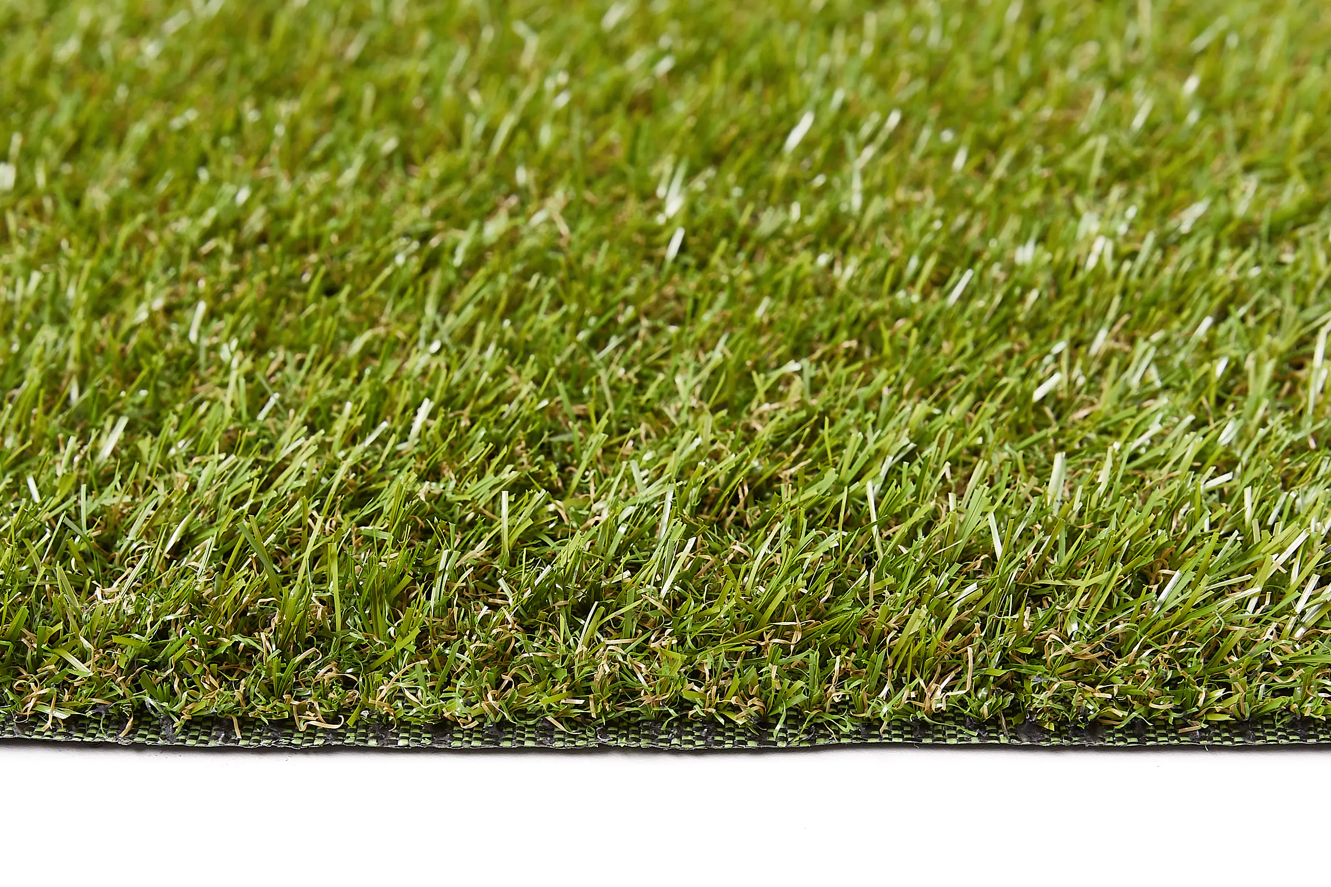 Kunstrasen Sydney  1 x 2 m grün mit Drainagelöchern