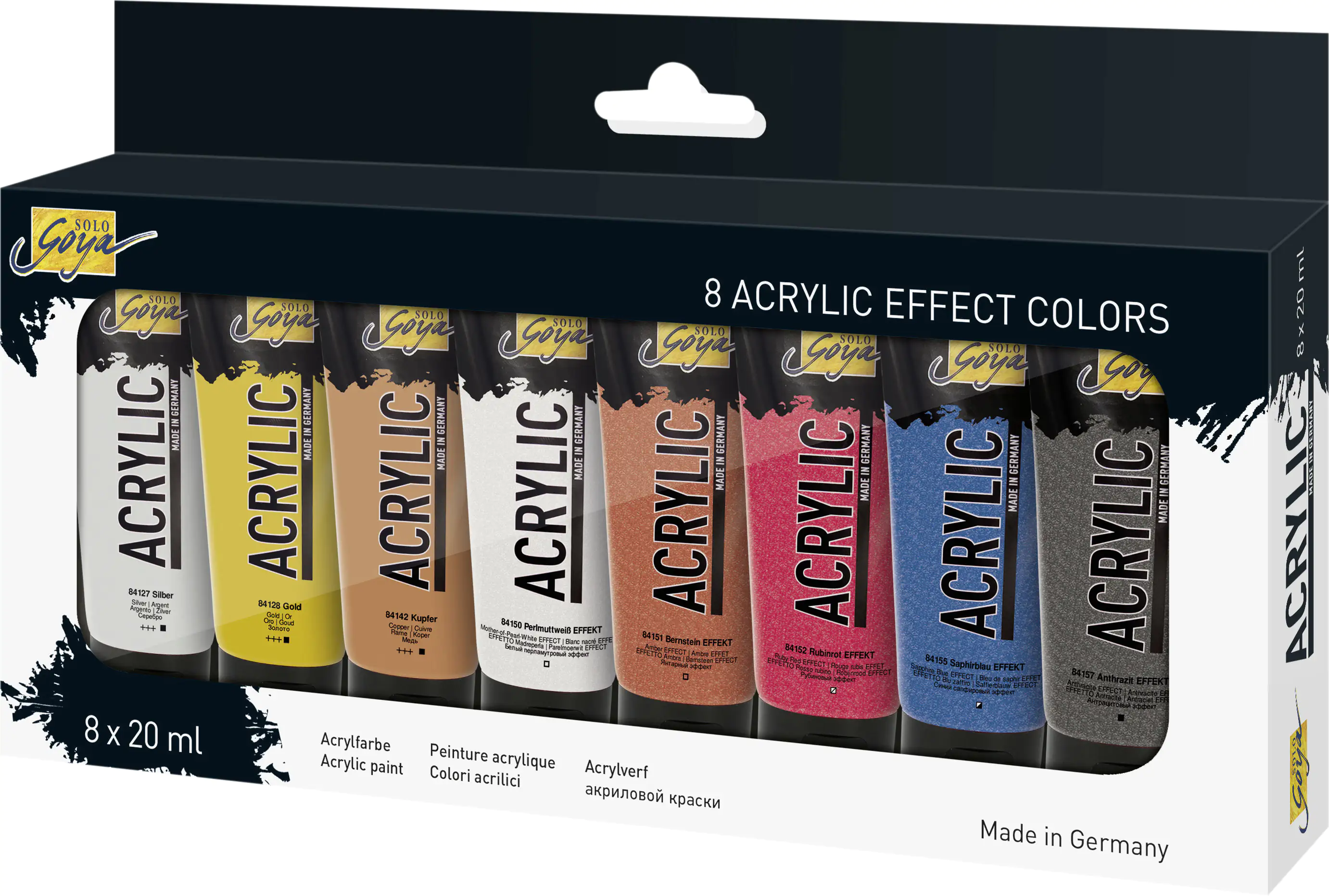 Kreul Solo Goya Acrylic Effect Colors 8er Set x 20 ml Kreul Solo Goya Acrylic Effect Colors 8er Set x 20 ml