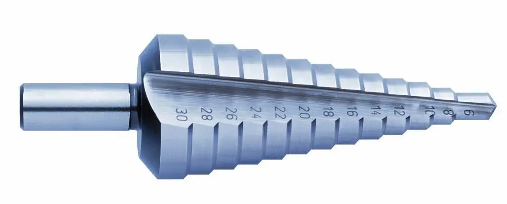 Exact Stufenbohrer 4-20 mm HSS 4-20/2 Rundschaft Exact Stufenbohrer 4-20 mm HSS 4-20/2 Rundschaft