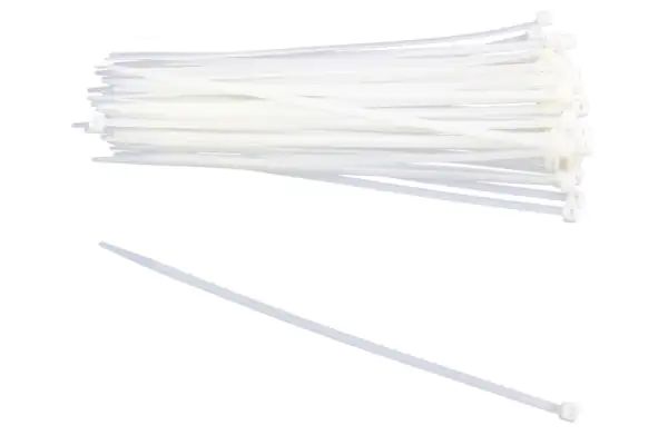 4333692000116_1 TrendLine Kabelbinder weiß 4,8 x 250 mm, 50 Stück