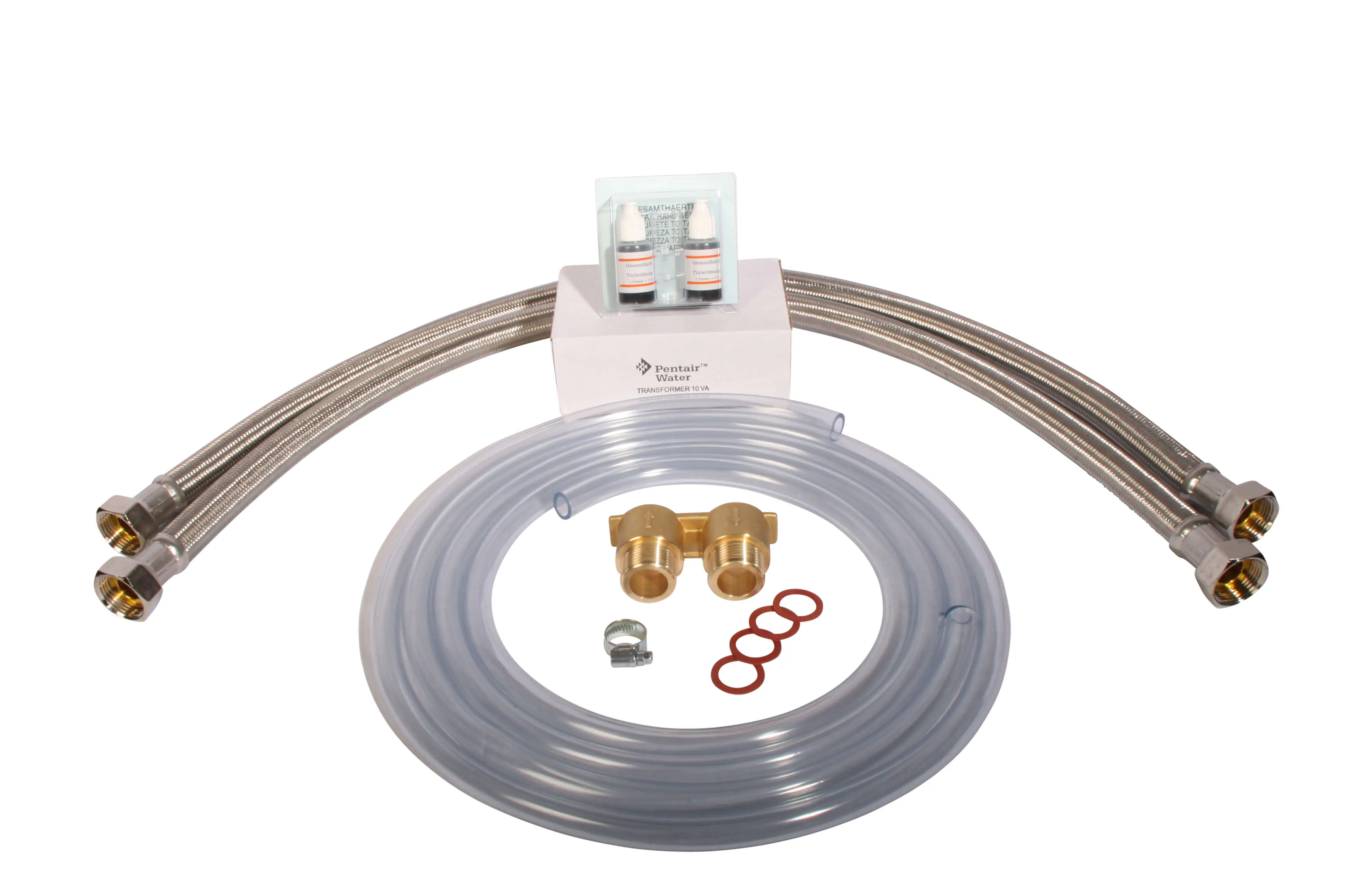 Aqmos Entkalkungsanlage R2D2-32 mit Anschlussset & Montageblock für Haushalte bis 4 Personen