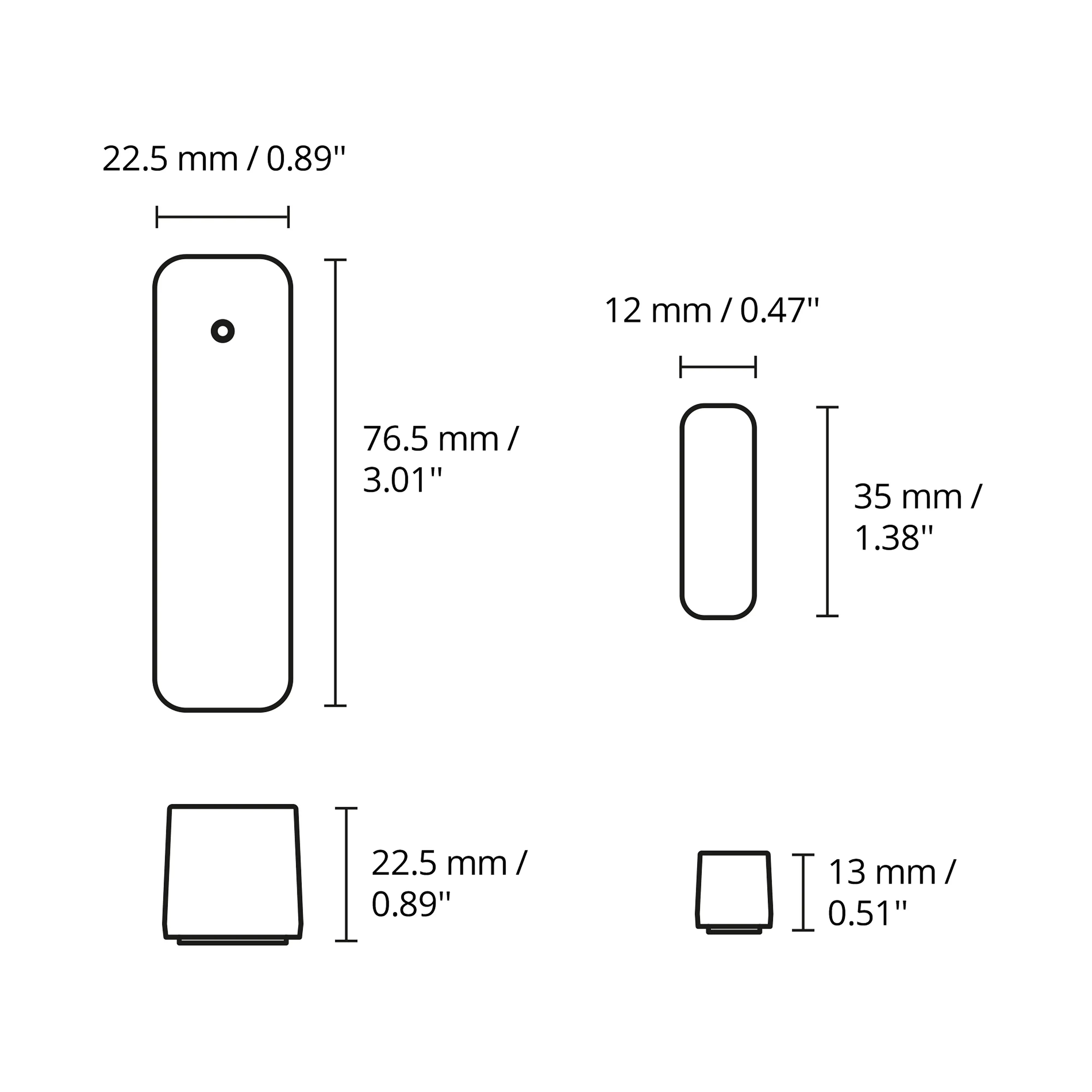WiZ Kontaktsensor weiß