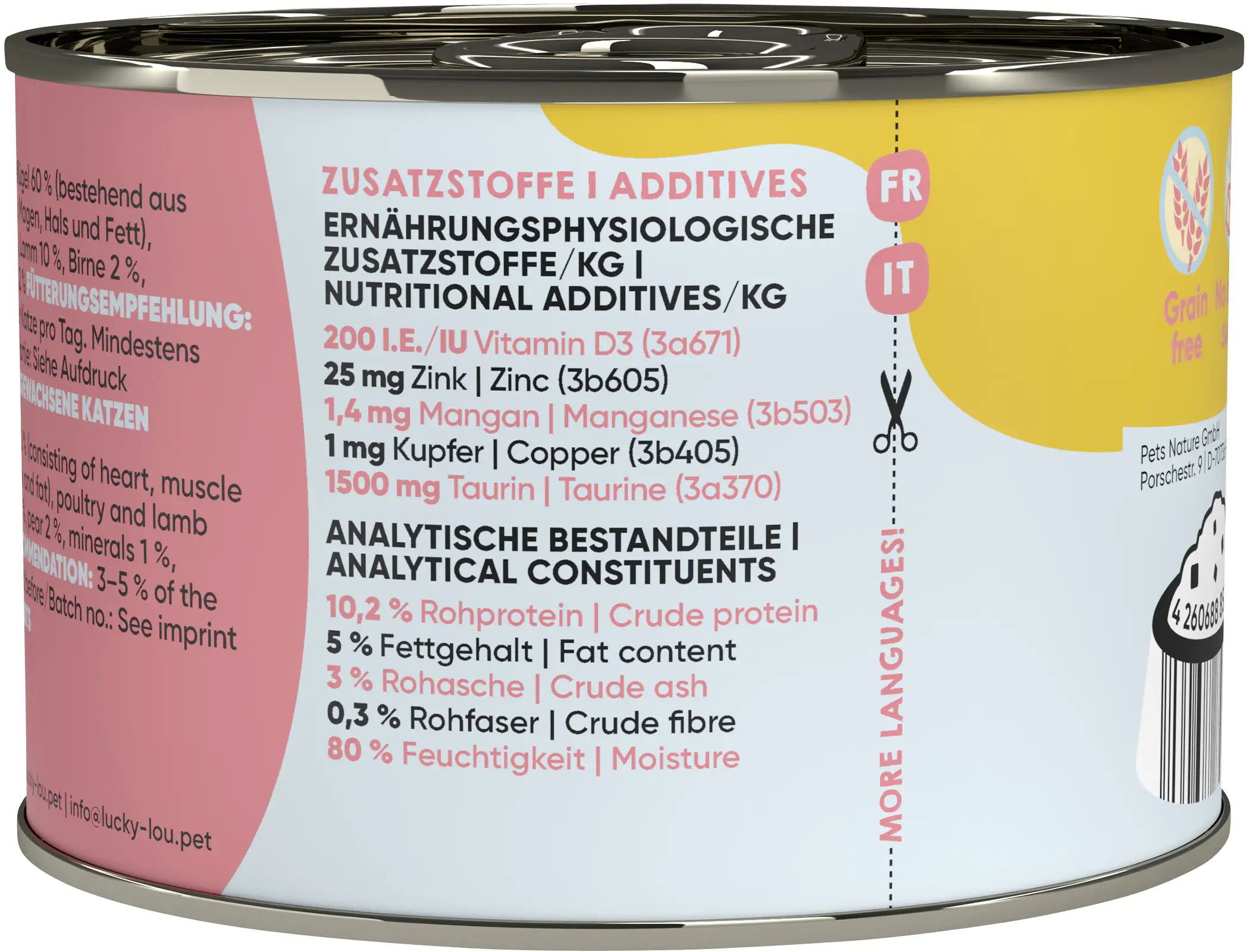 Lucky Lou Lifestage Adult Geflügel und Lamm 200g