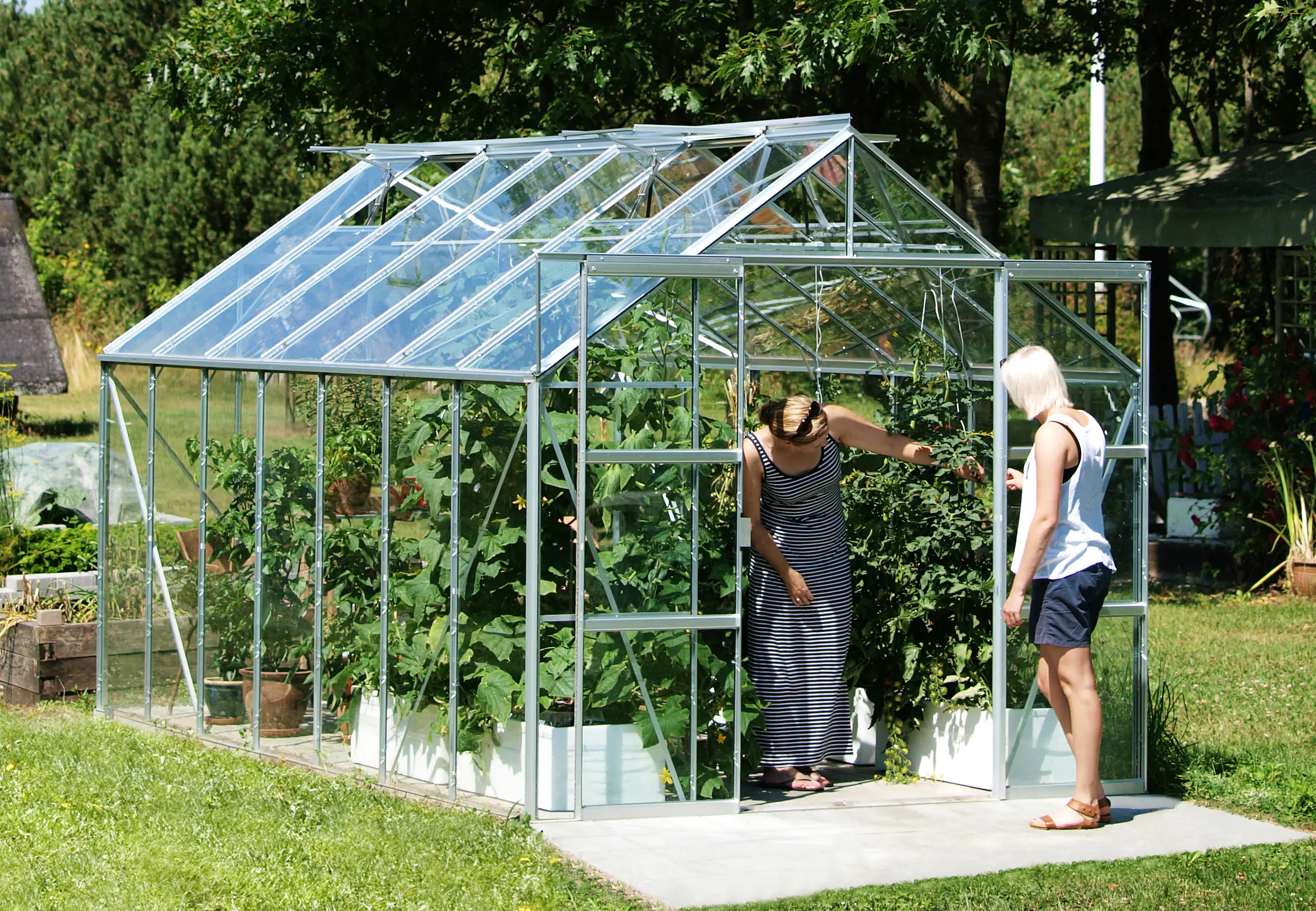 Vitavia Gewächshaus Uranus 11500 254 x 441 cm 3 mm Sicherheitsglas Vitavia Gewächshaus Uranus 11500 254 x 441 cm 3 mm Sicherheitsglas