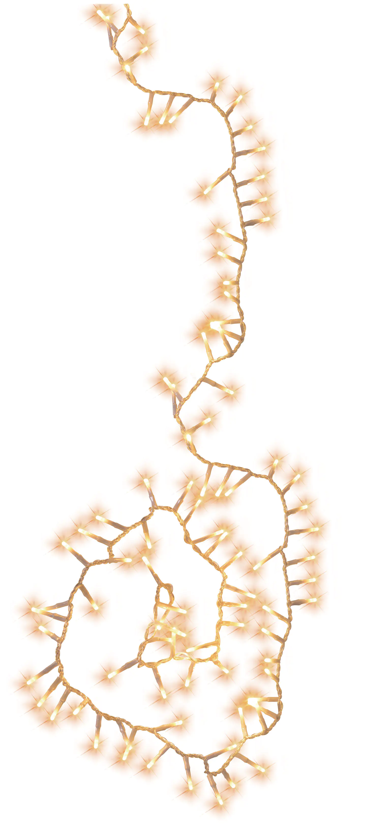 TrendLine LED-Lichterkette Premium Außen 33 m warmweiß-transparent mit Timer, Dimmer