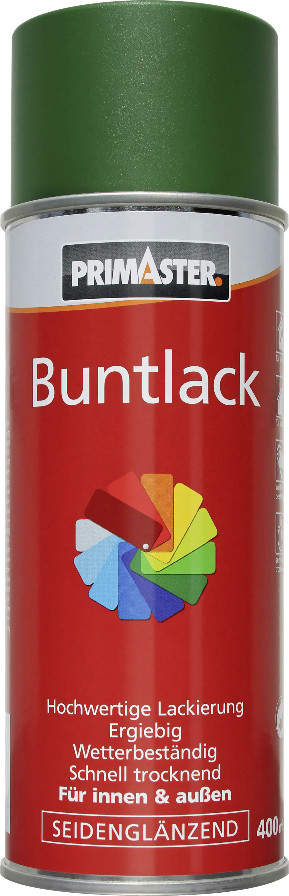 Primaster Lackspray 400 ml laubgrün seidenglänzend