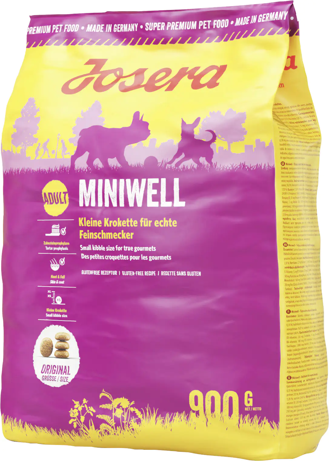 Josera Hundefutter Super Premium Miniwell 900 g