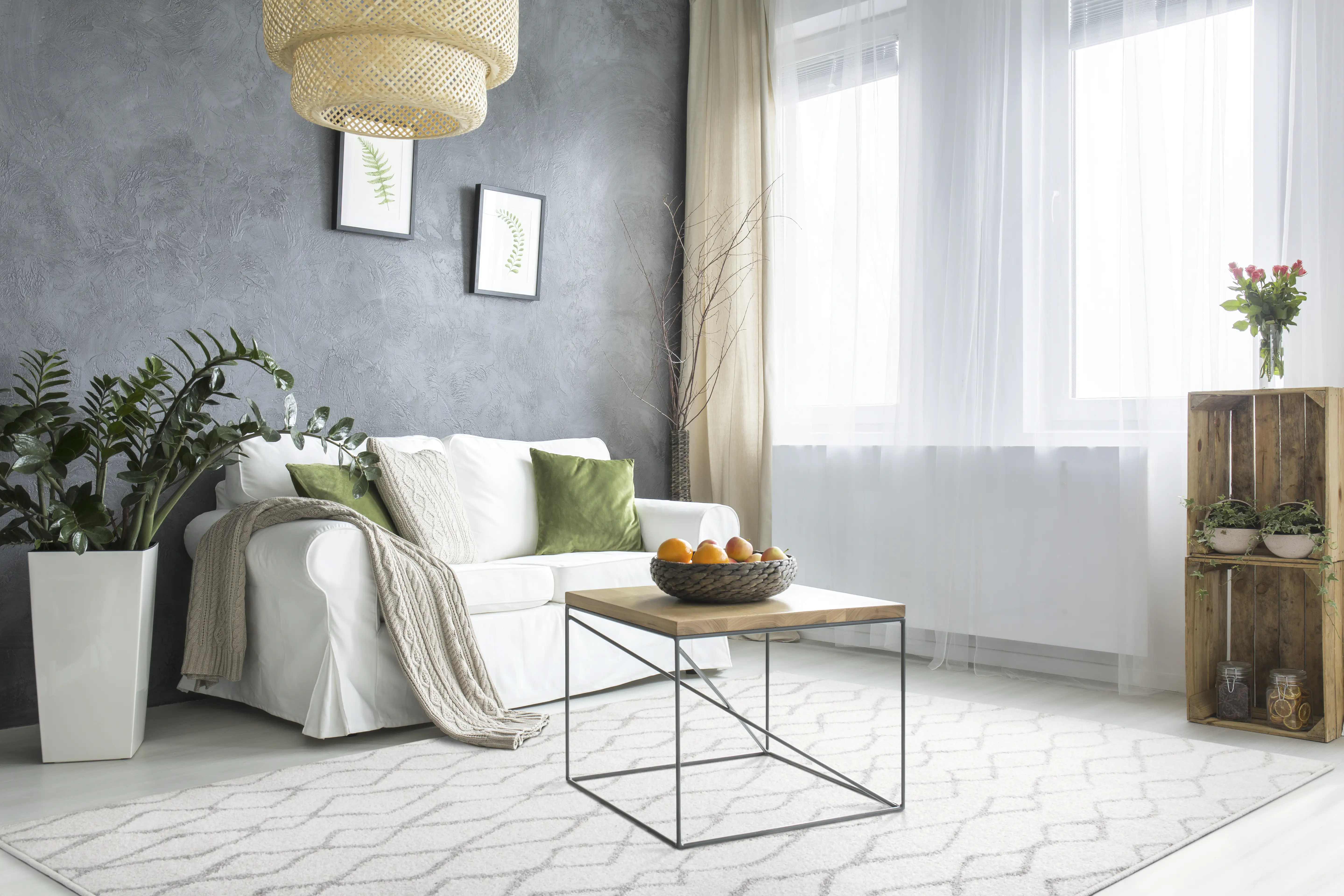 Andiamo Teppich Bolonia grau, 120 x 170 cm