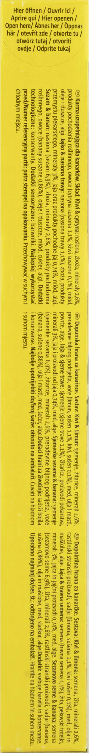 Vitakraft Kräcker® Trio Ei Kiwi Banane 3 Stück / 80 g