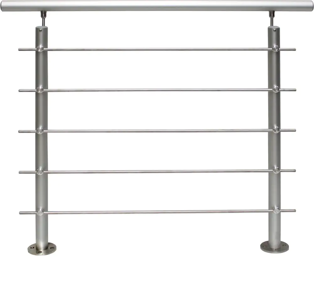 Treba Geländer-Set Edelstahl EB6 Bodenmontage