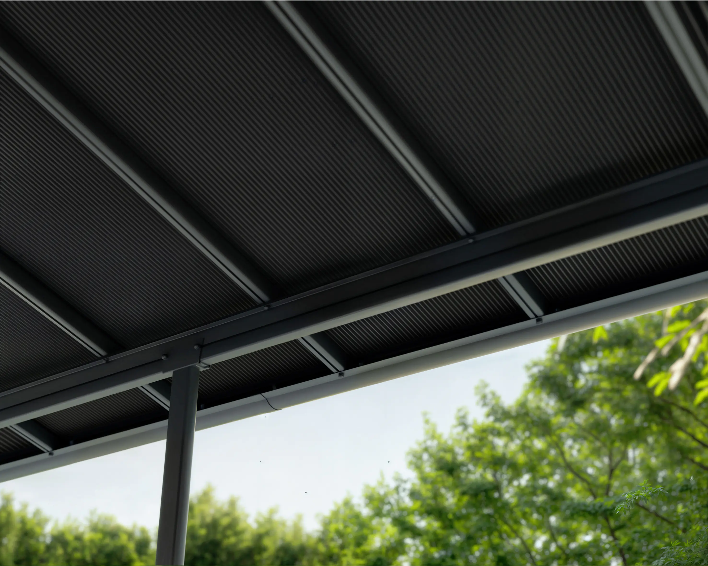 Canopia Terrassenüberdachung Sierra Cabrio 619 x 295 cm grau 