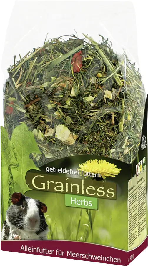 JR Grainless Herbs Meerschweinchen