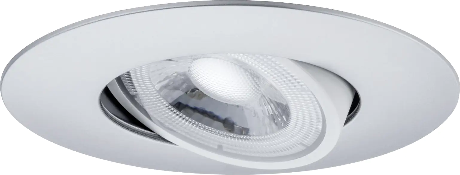 Paulmann LED Einbauleuchte chrom matt schwenkbar schwenkbar 3er Set Paulmann LED Einbauleuchte chrom matt schwenkbar schwenkbar 3er Set