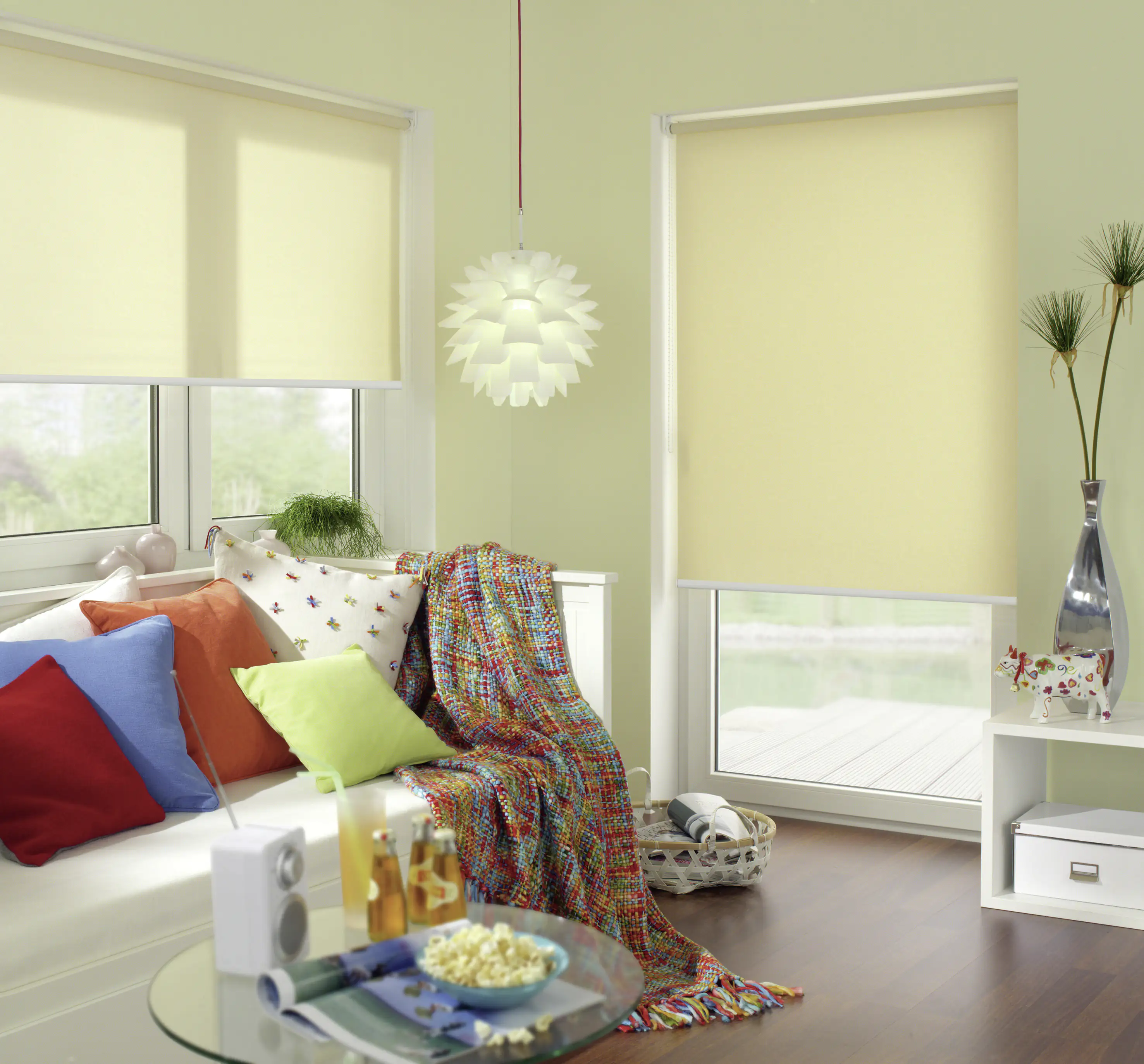 Gardinia Seitenzugrollo champagner 82 x 180 cm