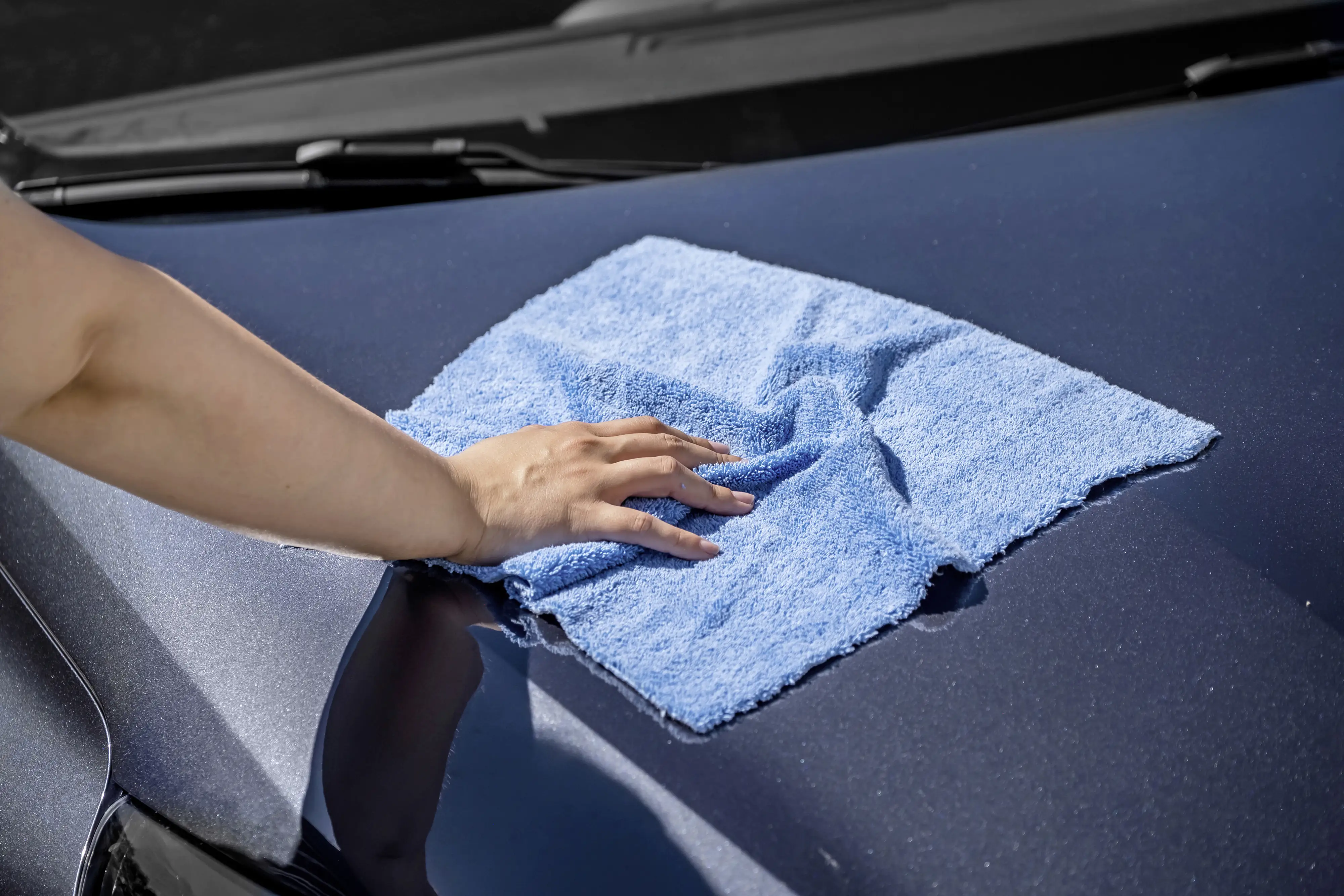 APA Poliertuch Profi blau 40x40cm