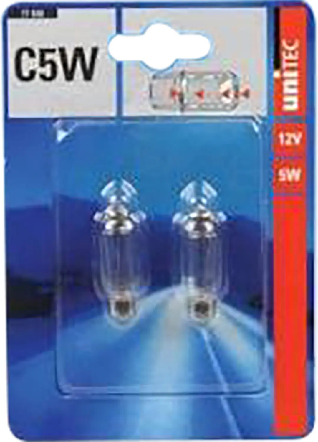 Unitec Soffittenlampe C5W 12V 5W 2 Stück