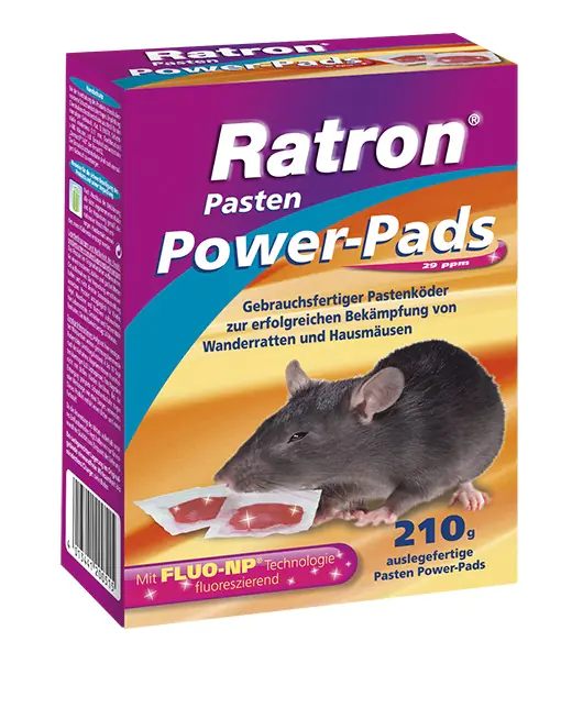 Ratron Rattenköder Pasten Power-Pads 29 ppm, 210 g Ratron Rattenköder Pasten Power-Pads 29 ppm, 210 g