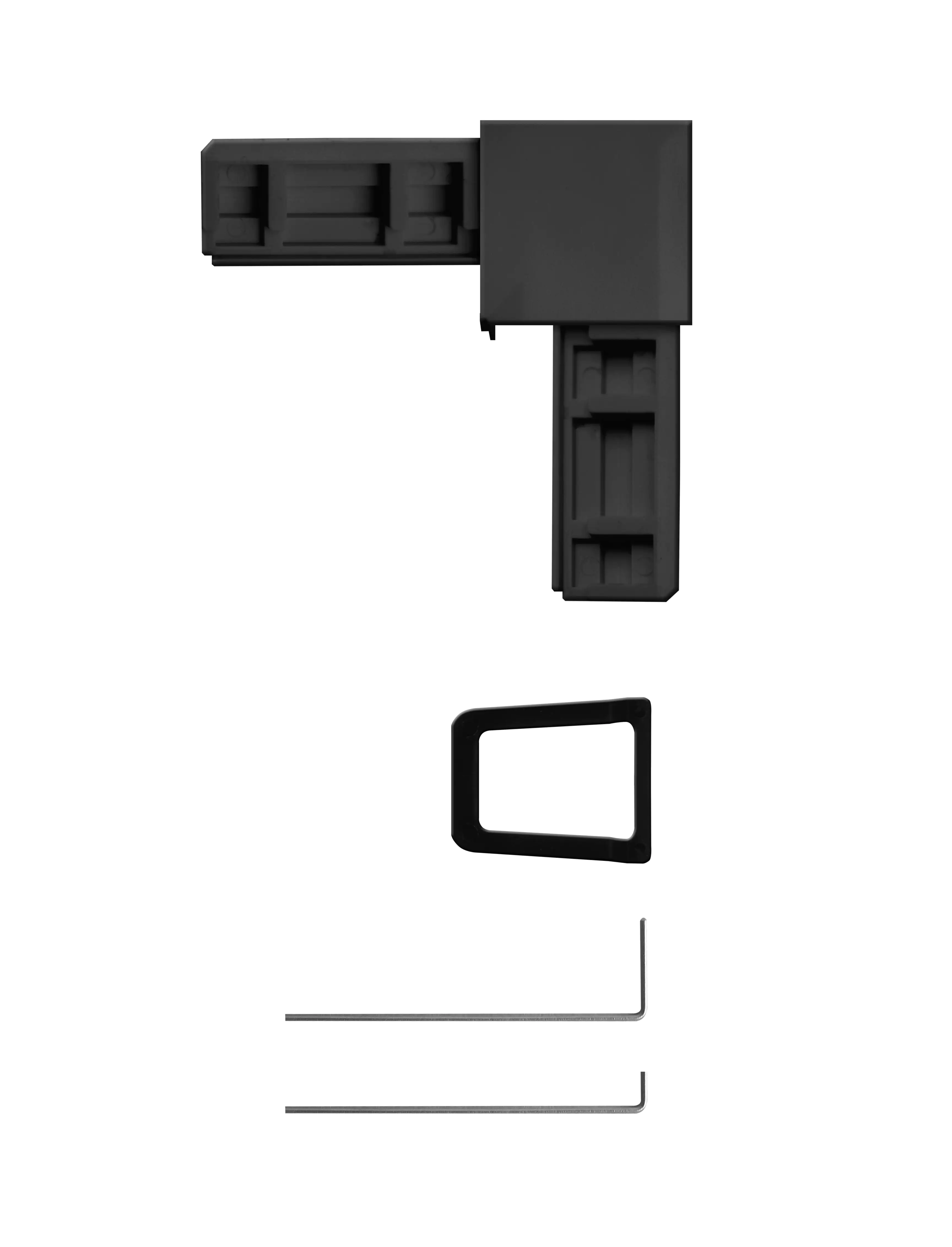 Schellenberg Eckverbinder-Set PLUS anthrazit