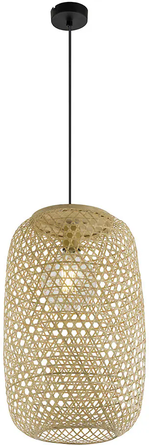 Globo Hängeleuchte Mirena natur Ø 31 cm E27, max. 60 W