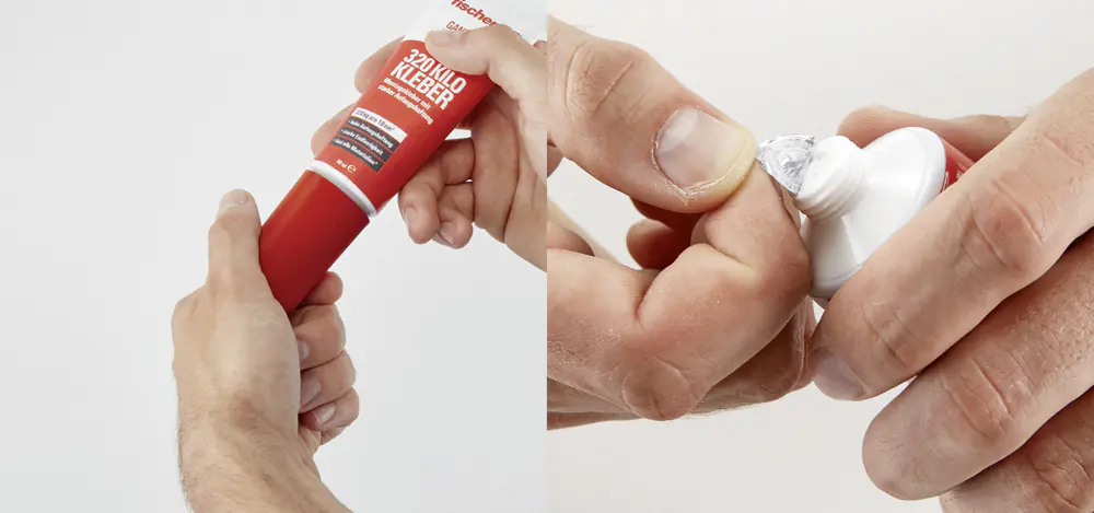 Fischer Montagekleber 200 ml Montagekleber mit starker Anfangshaftung