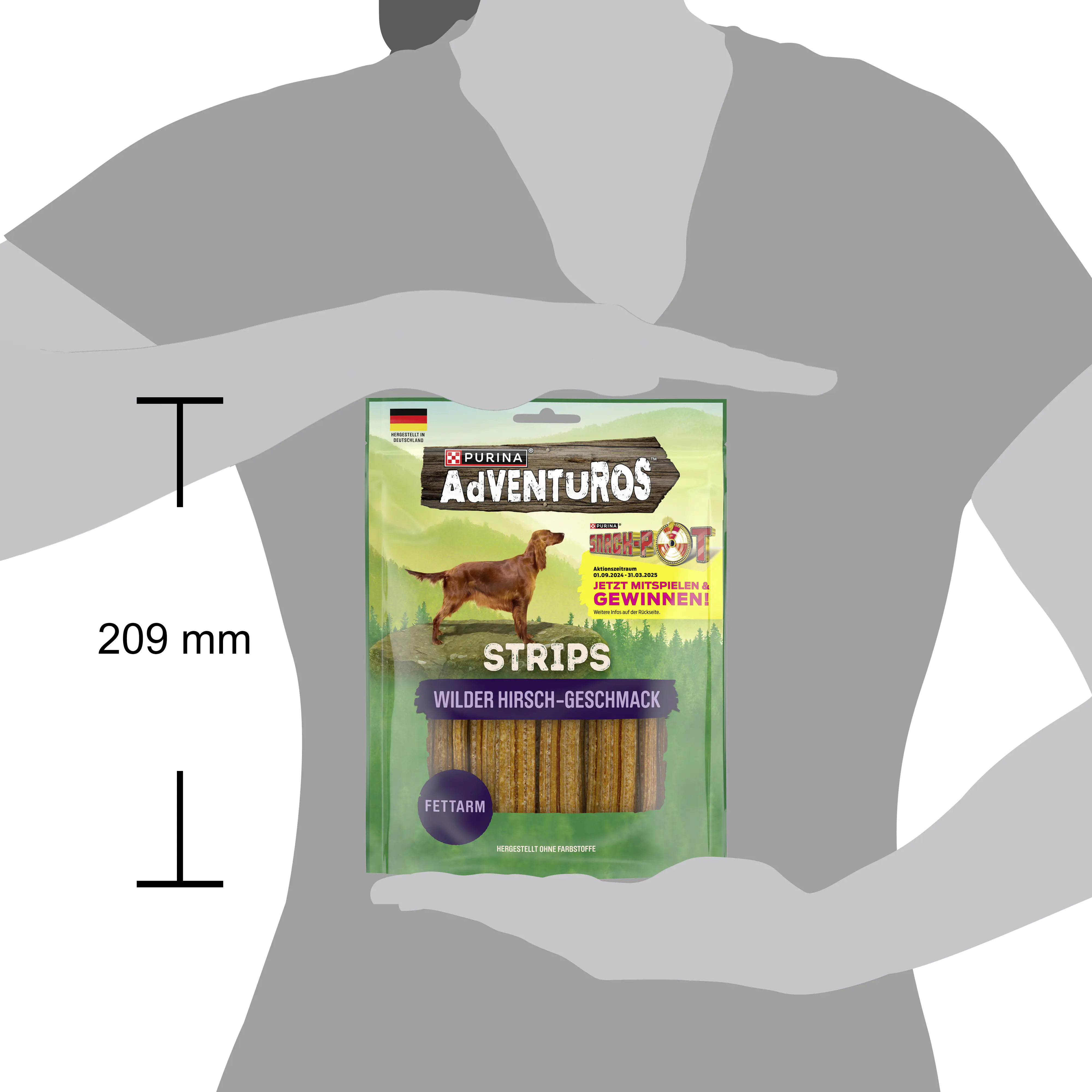 Adventuros mit Hirschgeschmack 90 g Adventuros mit Hirschgeschmack 90 g