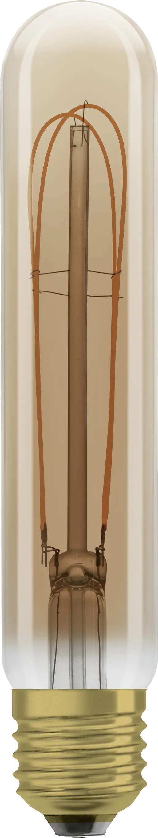 Osram LED Leuchtmittel Kolben E27 4,8 W warmweiß braun