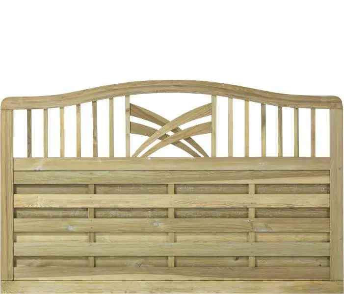 Plus Zaun Rondo 180 x 104/112 cm druckimprägniert Plus Zaun Rondo 180 x 104/112 cm druckimprägniert