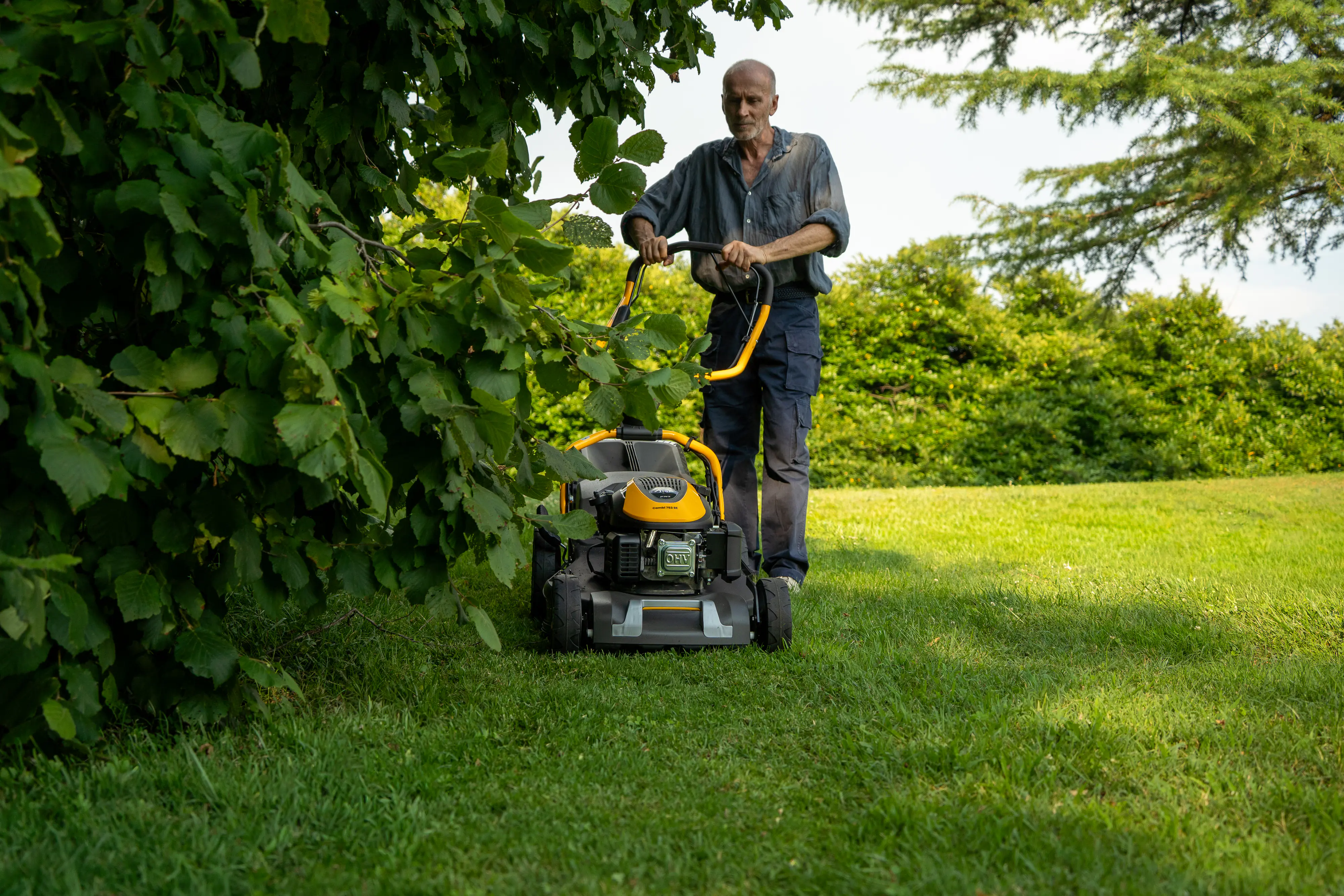 Stiga Benzin-Rasenmäher Combi 753 SE 2,6 kW 51 cm Schnittbreite