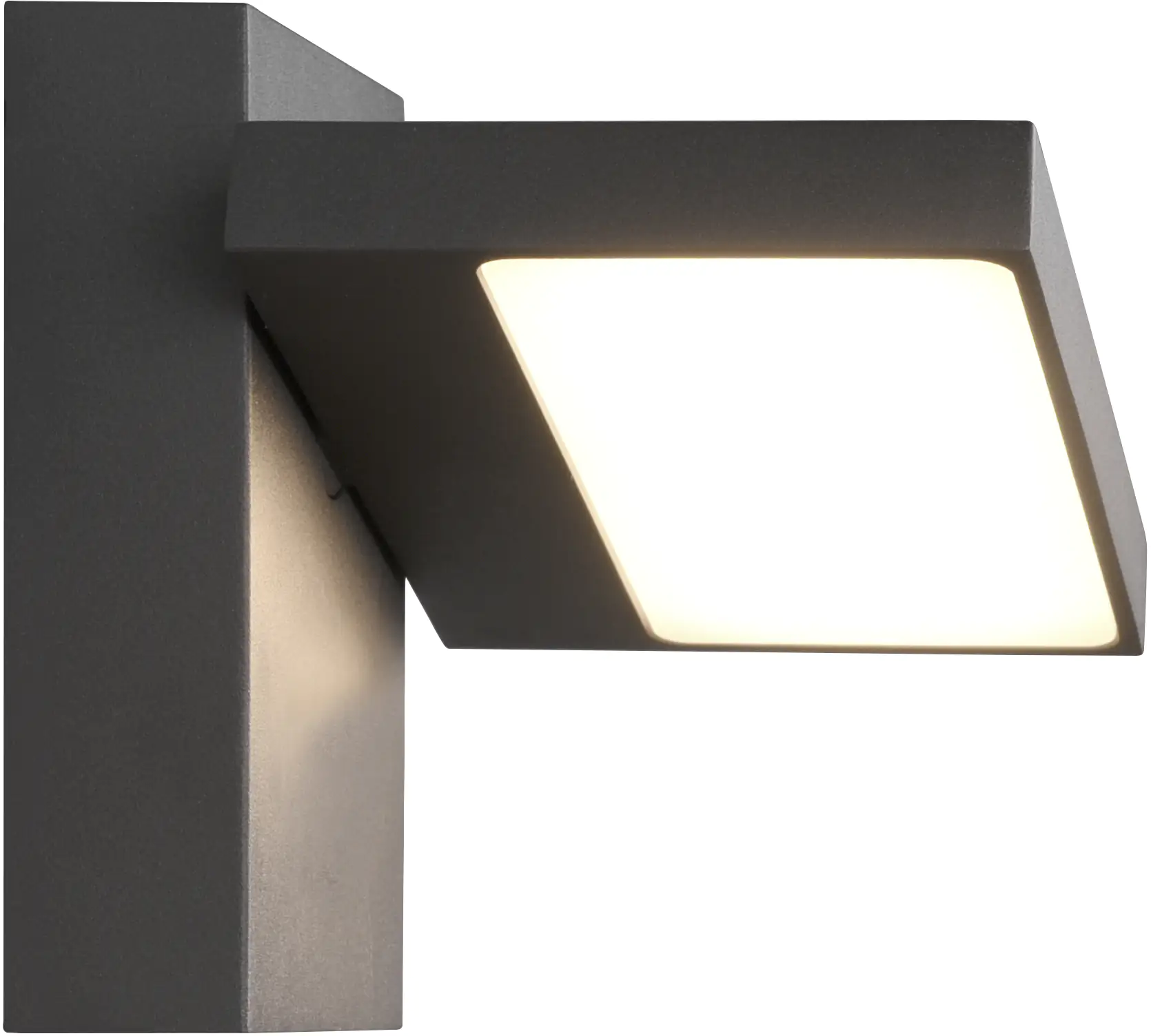Trio Leuchten LED Außen-Wandleuchte Horton anthrazit schwenkbar Trio Leuchten LED Außen-Wandleuchte Horton anthrazit schwenkbar