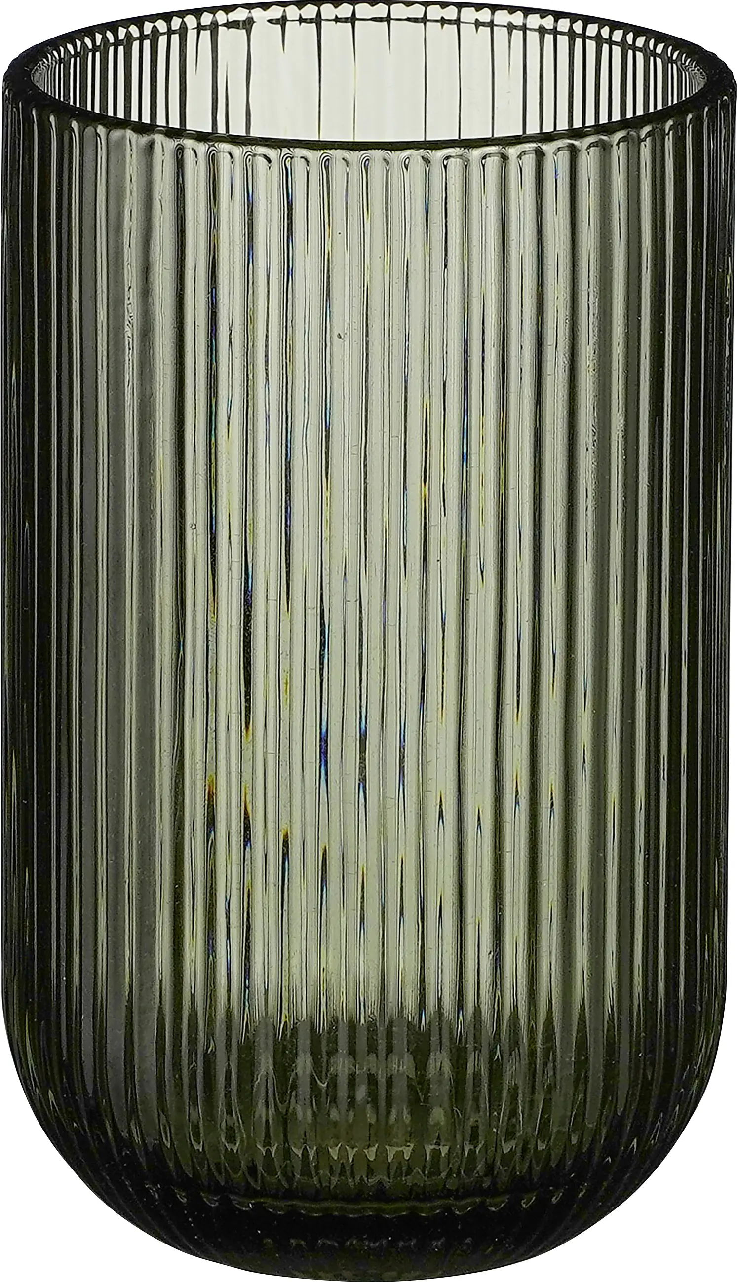 Mica Merlot Trinkglas grau 13 x Ø 8 cm