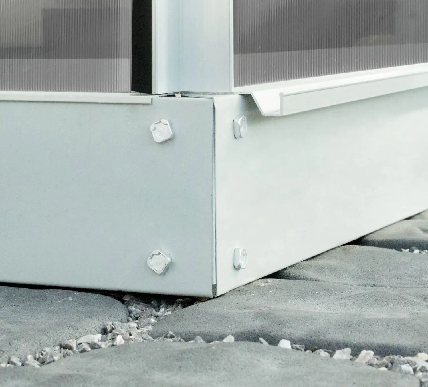 Vitavia Fundamentrahmen 4400 192 x 228 cm aluminium 12,5 cm hoch Vitavia Fundamentrahmen 4400 192 x 228 cm aluminium 12,5 cm hoch