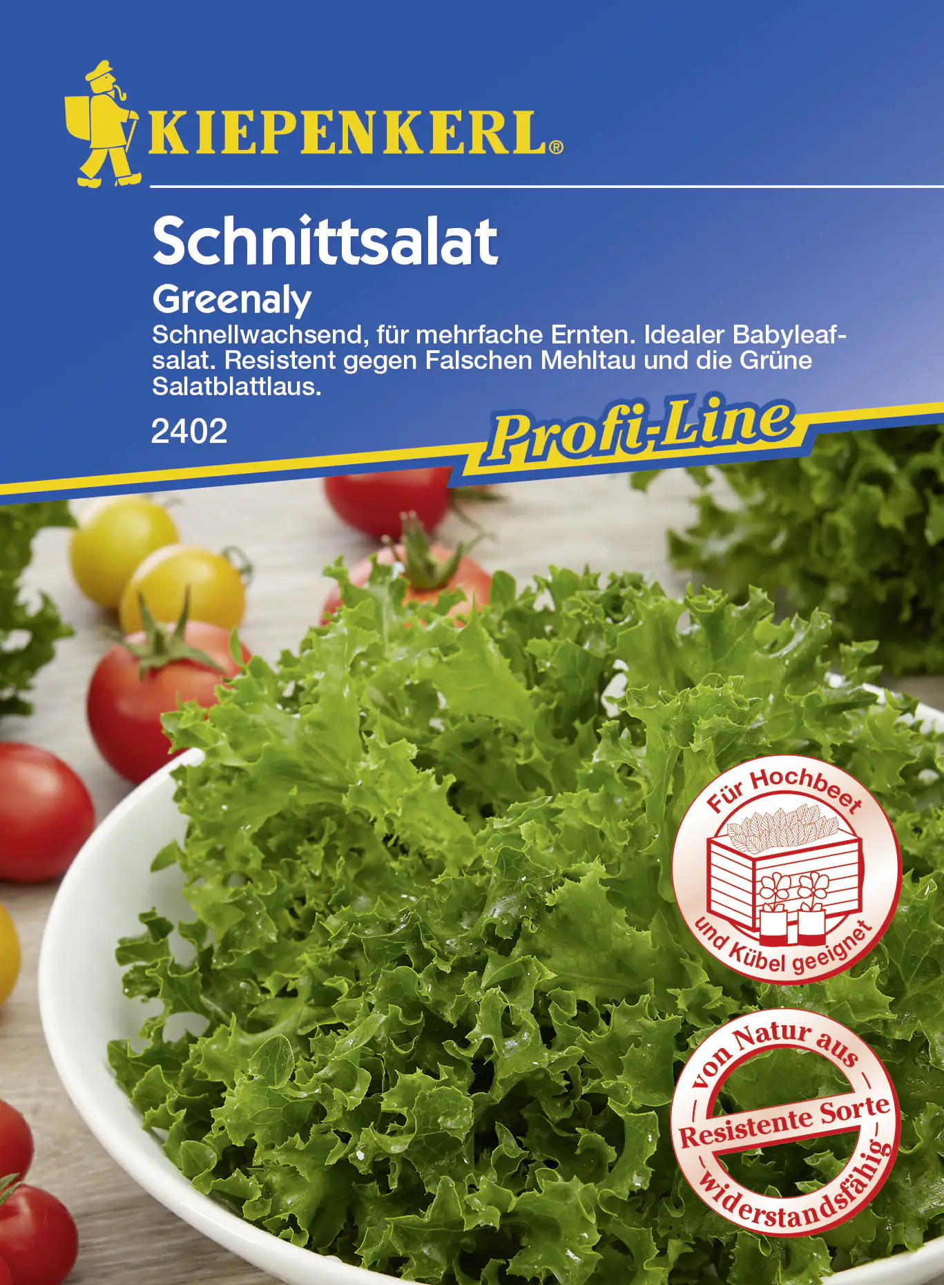 Kiepenkerl Schnittsalat Greenaly 1-2 lfd. Meter Kiepenkerl Schnittsalat Greenaly 1-2 lfd. Meter
