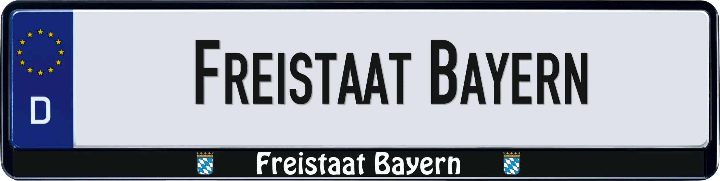 4002341290474 Hermann Schütz Design Kennzeichenrahmen Bundesland Freistaat Bayern