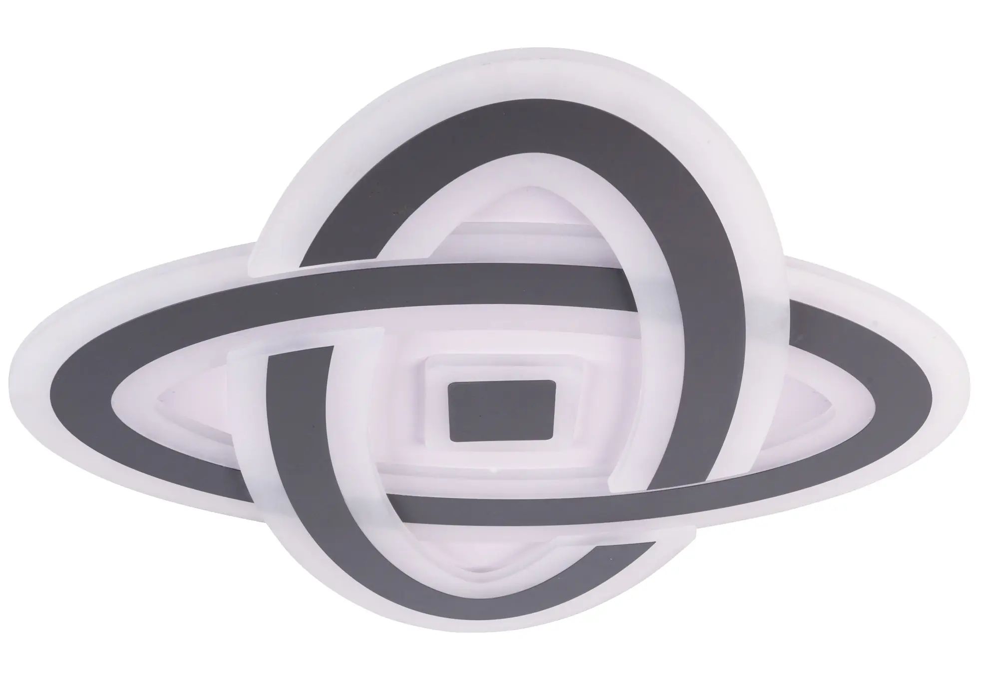 Light & More LED Deckenlampe Venus 60W schwarz warmweiß-kaltweiß