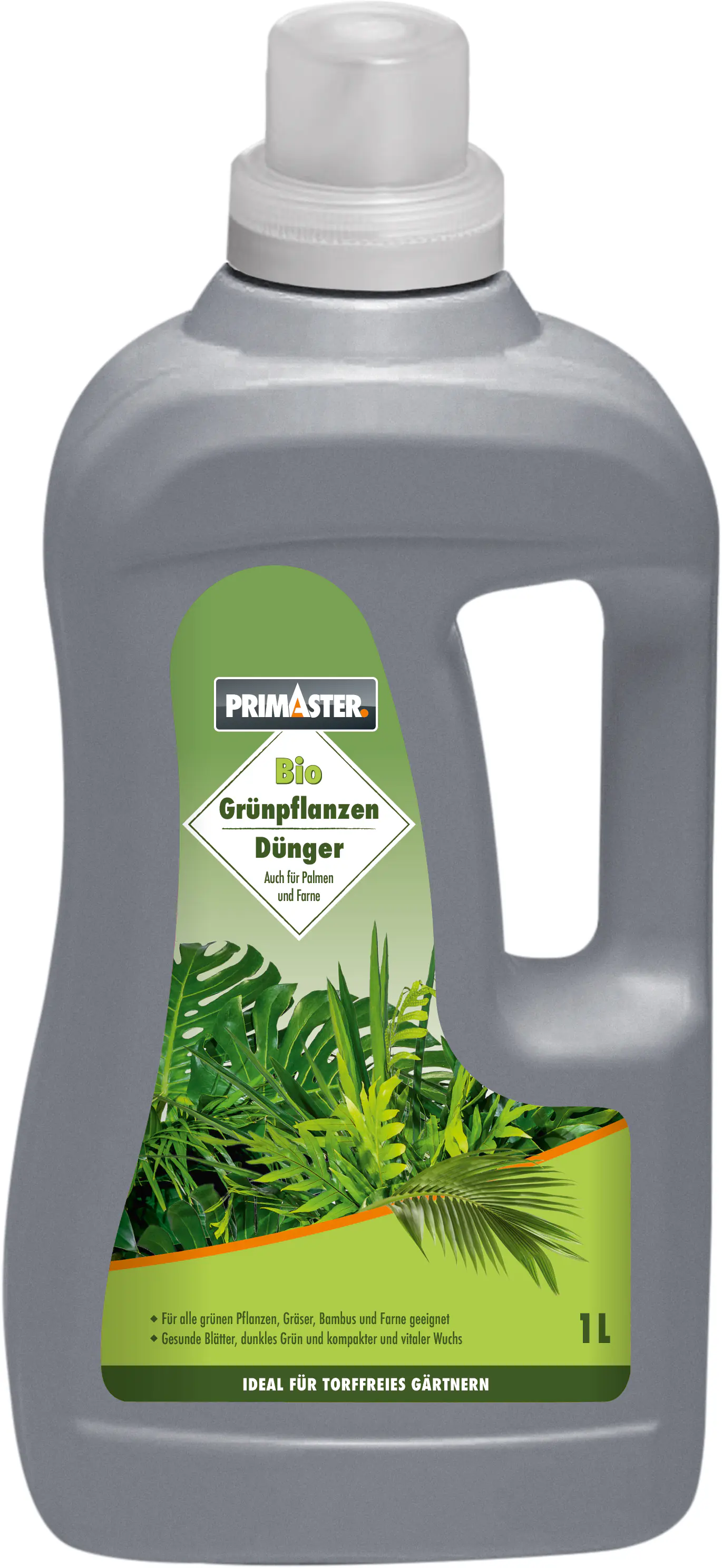 Primaster Bio Flüssigdünger für Grünpflanzen & Palmen 1 L