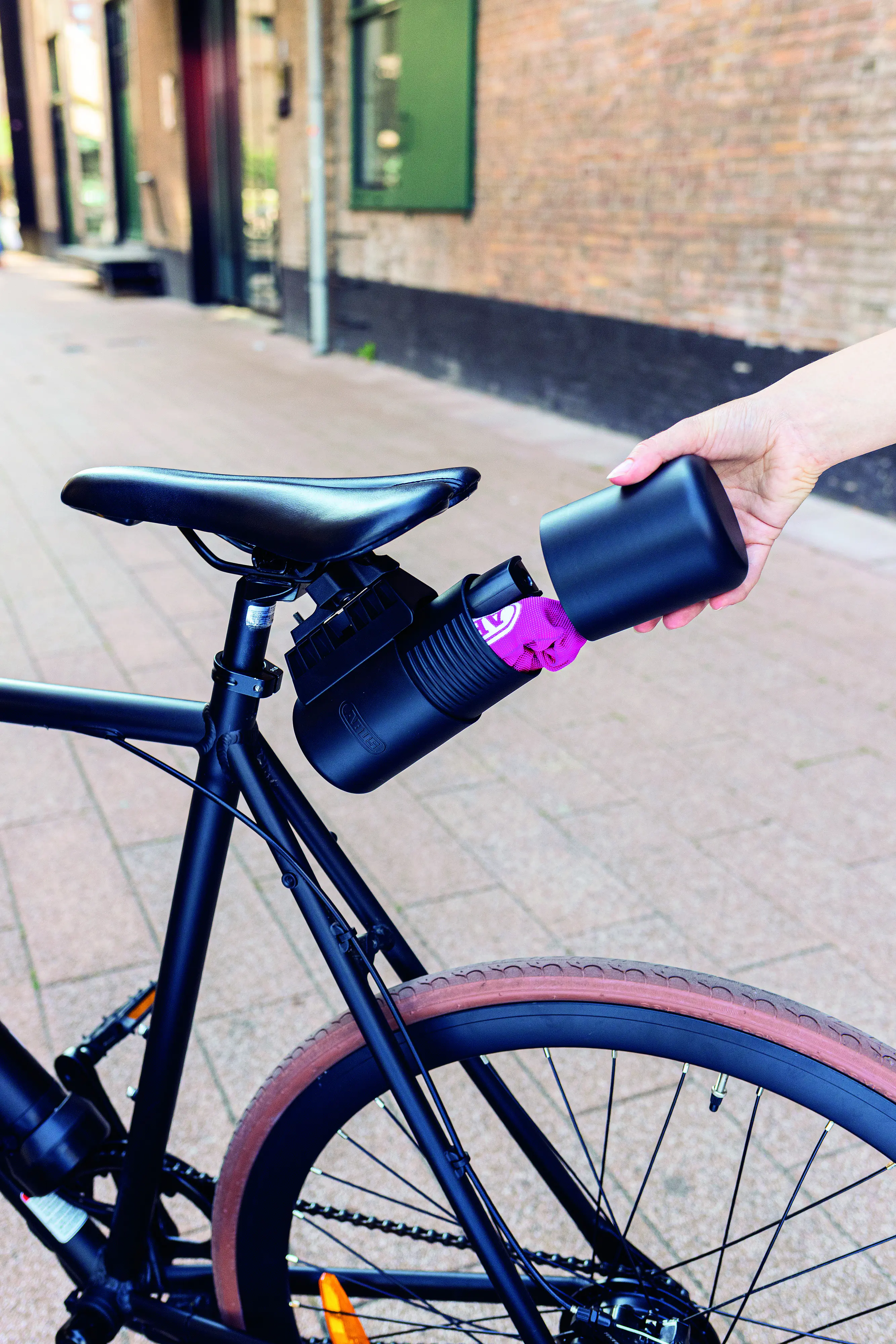 Abus Kettenschloss Catena 6806K/85 85 cm x Ø 6 mm schwarz