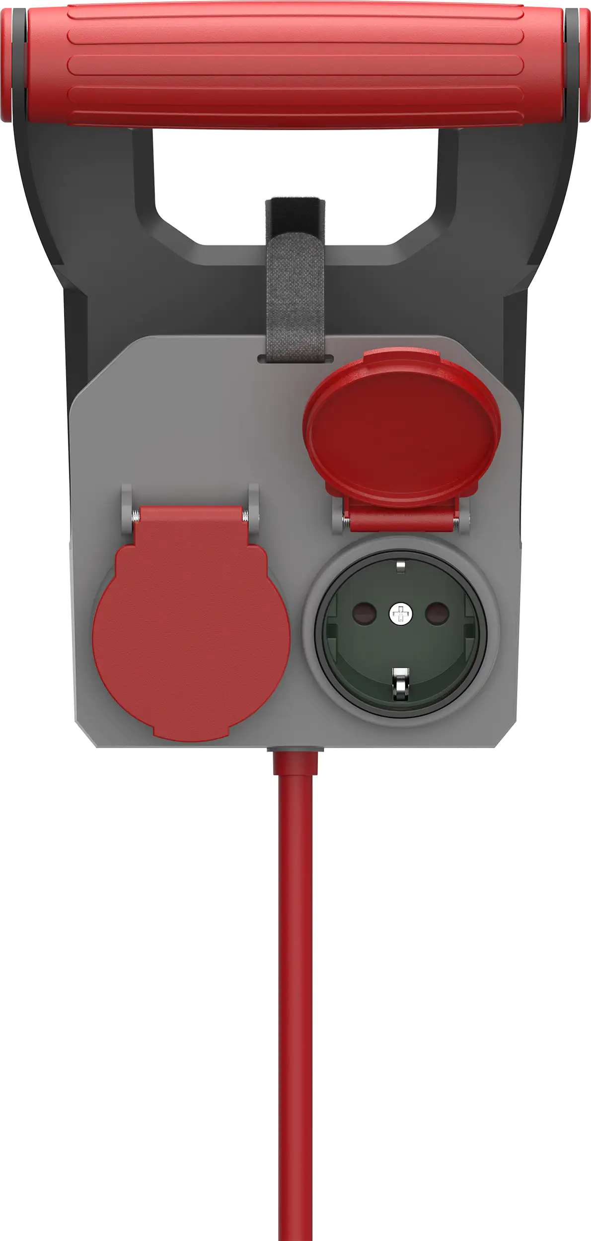 REV Verlängerungskabel Aussen 10 Meter H07RN-F 3x1,5, 2, 2 Steckdosen