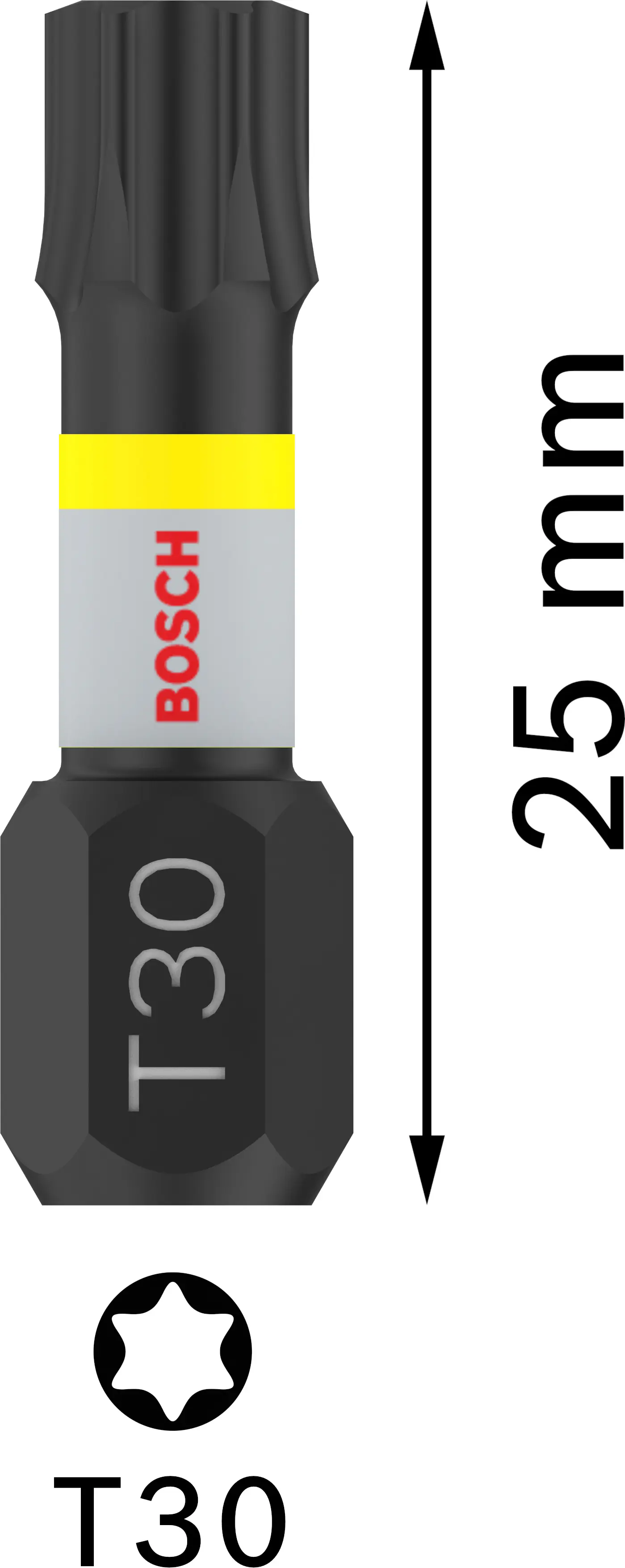 Bosch PRO Impact Bit T30 25 mm 2-teilig