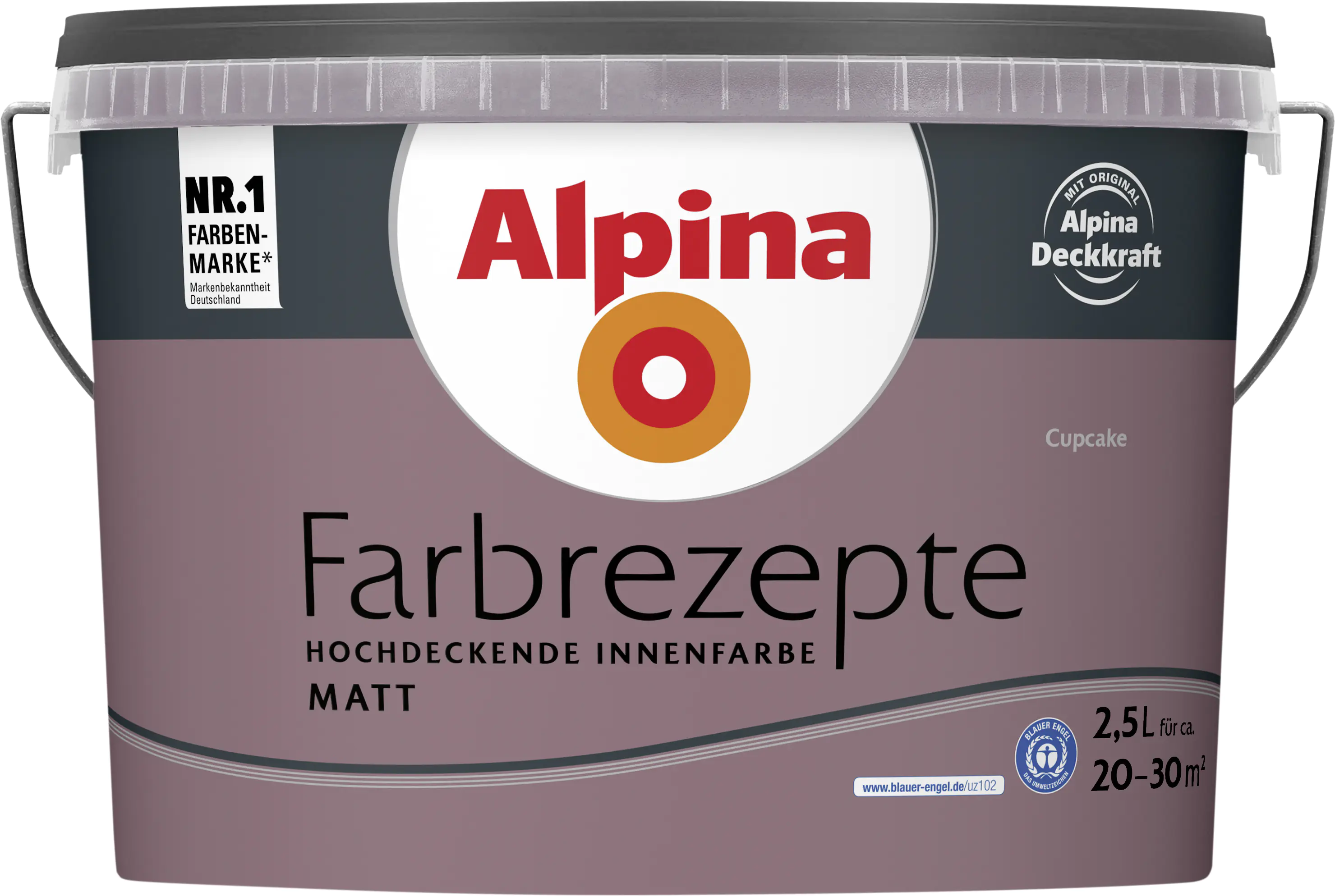 Alpina Farbrezepte Cupcake matt 2,5 L Alpina Farbrezepte Cupcake matt 2,5 L