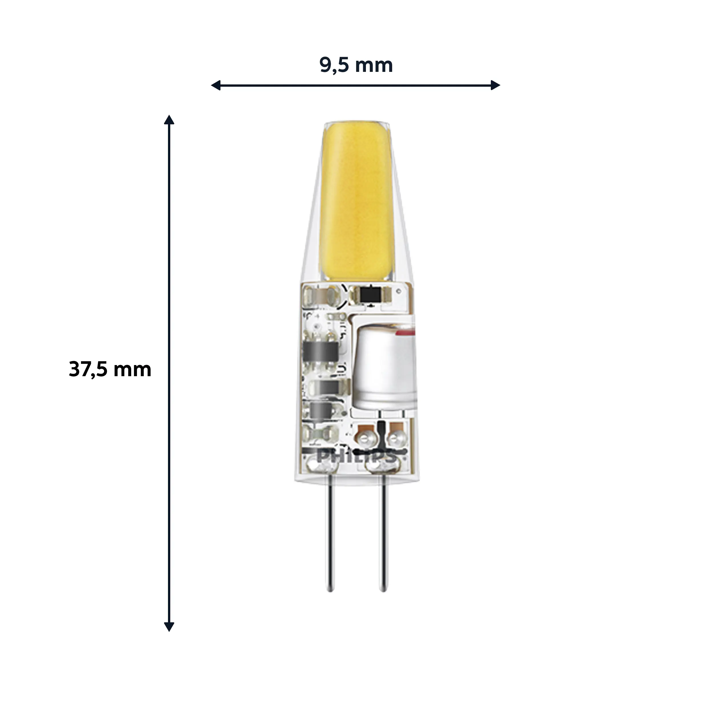 Philips LED Leuchtmittel G4 1,7W 200lm 2700K 