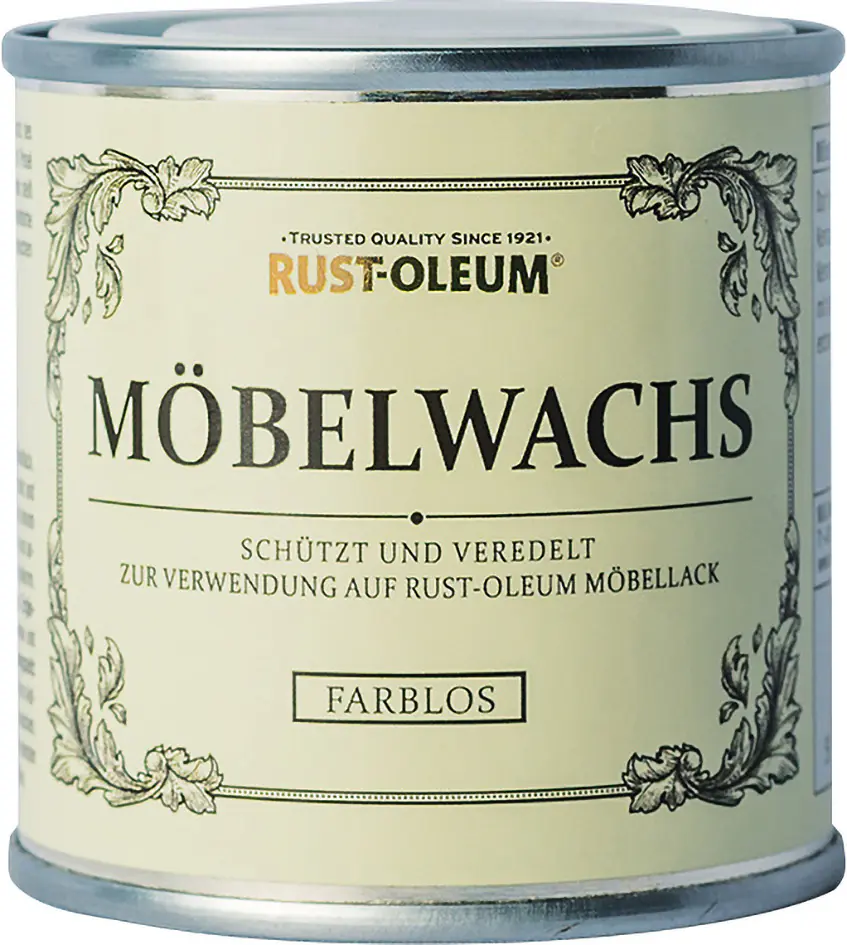 Rust-Oleum Kreidefarbe Möbelwachs 400 ml klar