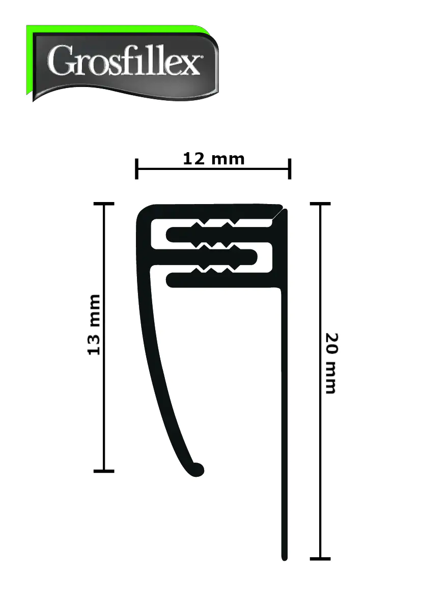 Abschlussleiste für Paneele 5-8 mm Stärkte 260 cm lang alufarben