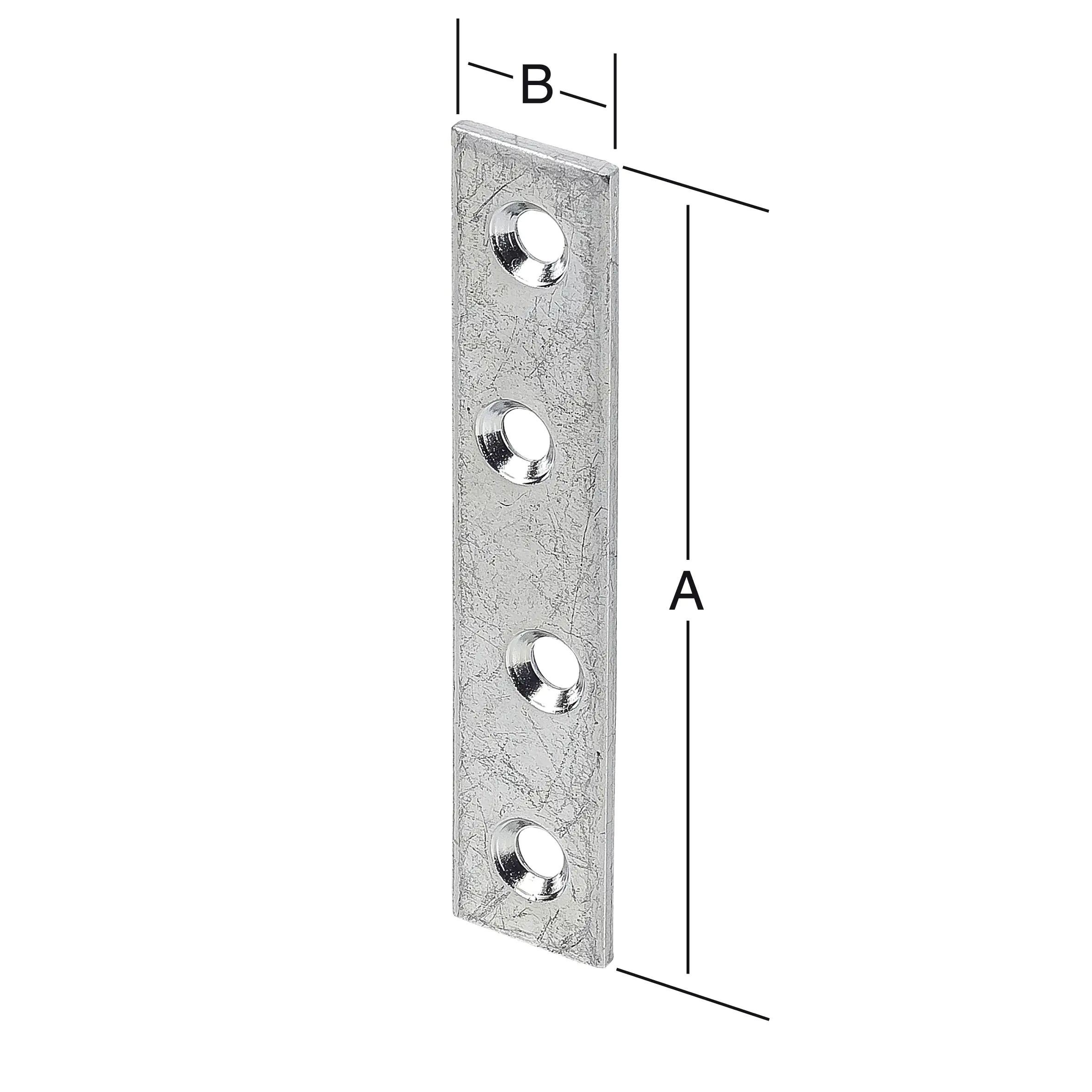 Vormann Verbindungsbleche verzinkt 60 x 15 mm Vormann Verbindungsbleche verzinkt 60 x 15 mm